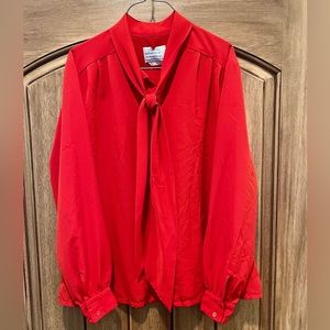 Pendleton - Country Sophisticates - Vintage - Red - XXL - Blouse
